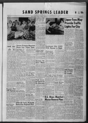 sand springs water|sand springs ok newspaper.